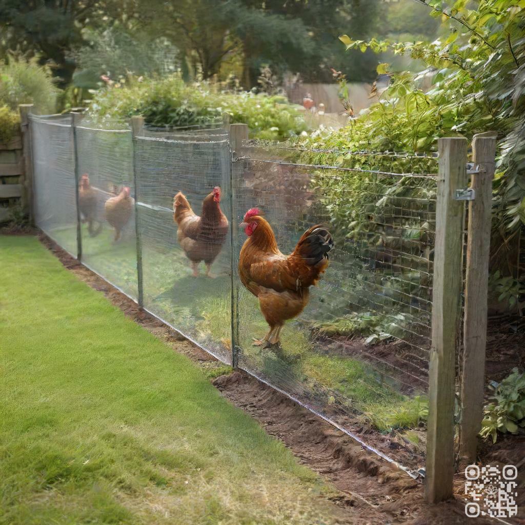 Enhanced chicken fence measures
